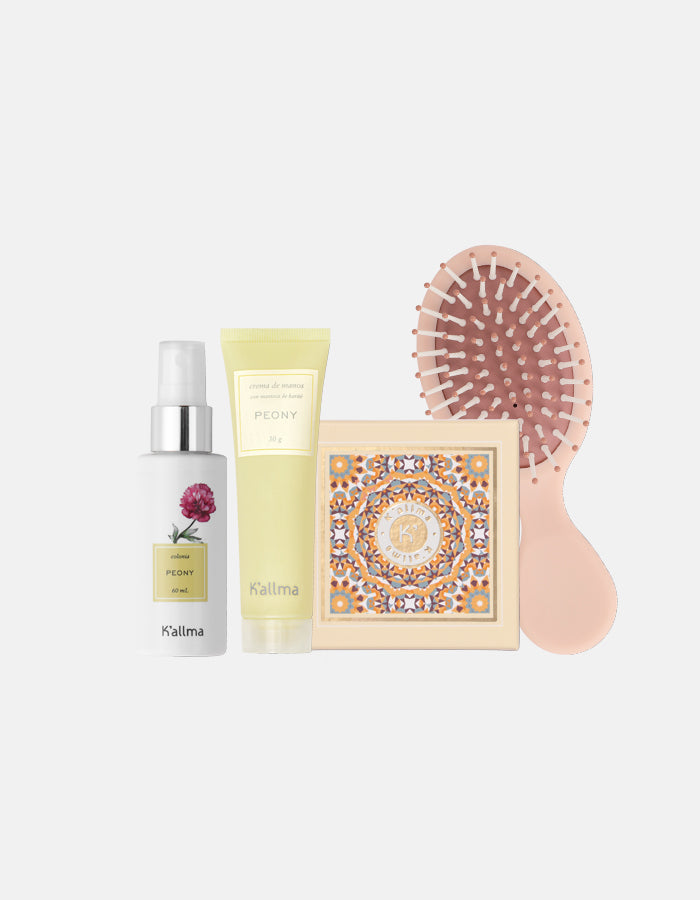 Pack Colonia Mini + Crema de Manos + Jabón Mandala + Peine