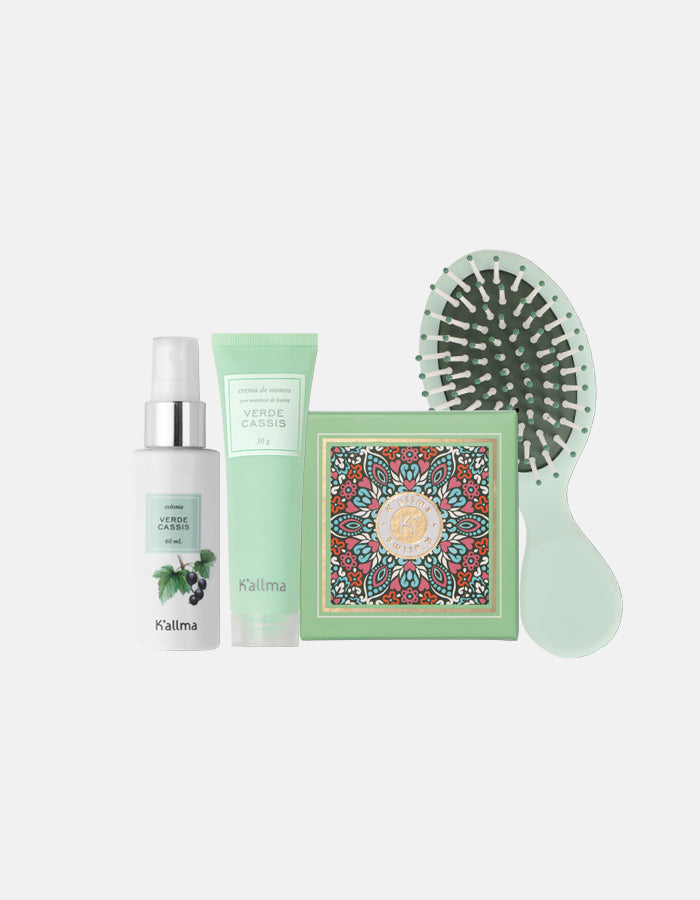 Pack Colonia Mini + Crema de Manos + Jabón Mandala + Peine