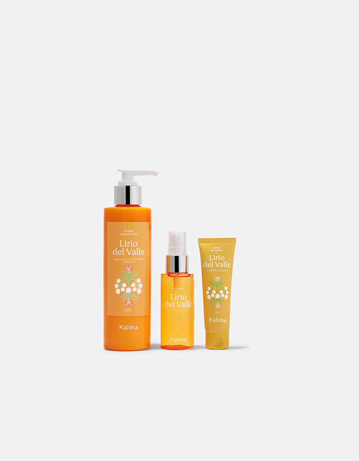 Pack Crema Hidratante + Colonia Mini + Crema de manos