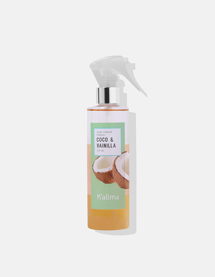 Aceite Corporal de Coco y Vainilla