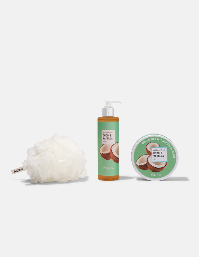 Pack Exfoliante + Jabón Líquido + Esponja