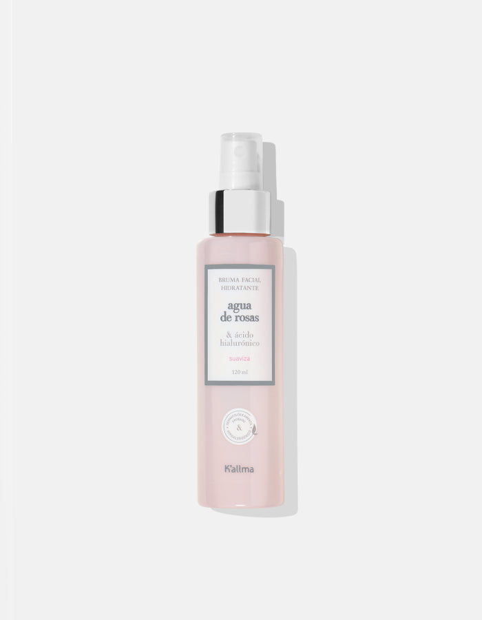 Bruma Facial Hidratante Agua de Rosas