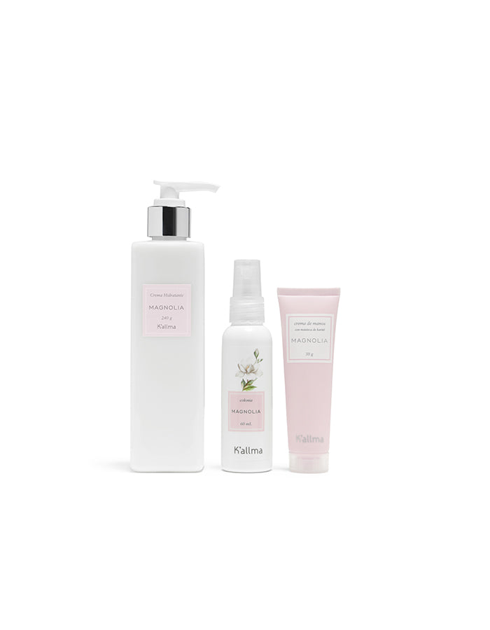 Pack Crema Hidratante + Colonia Mini + Crema de manos