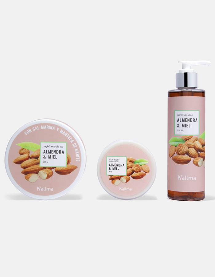 Pack Exfoliante de Sal + Jabón Líquido + Body Butter Mini