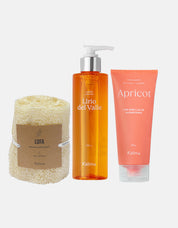 Pack Exfoliante + Jabon Líquido + Lufa