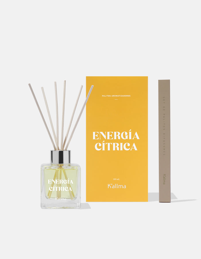 Palitos Aromatizadores Energia Citrica