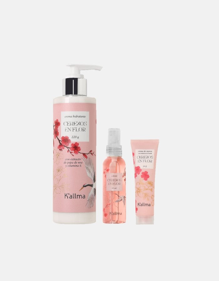 Pack Crema Hidratante + Colonia Mini + Crema de manos
