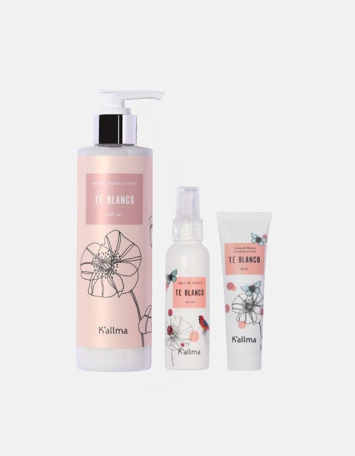 Pack Crema Hidratante + Colonia Mini + Crema de manos