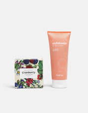 Pack Jabón Exfoliante Cranberry + Exfoliante Apricot