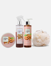 Pack Aceite Trifásico + Jabón Líquido + Body Butter + Esponja