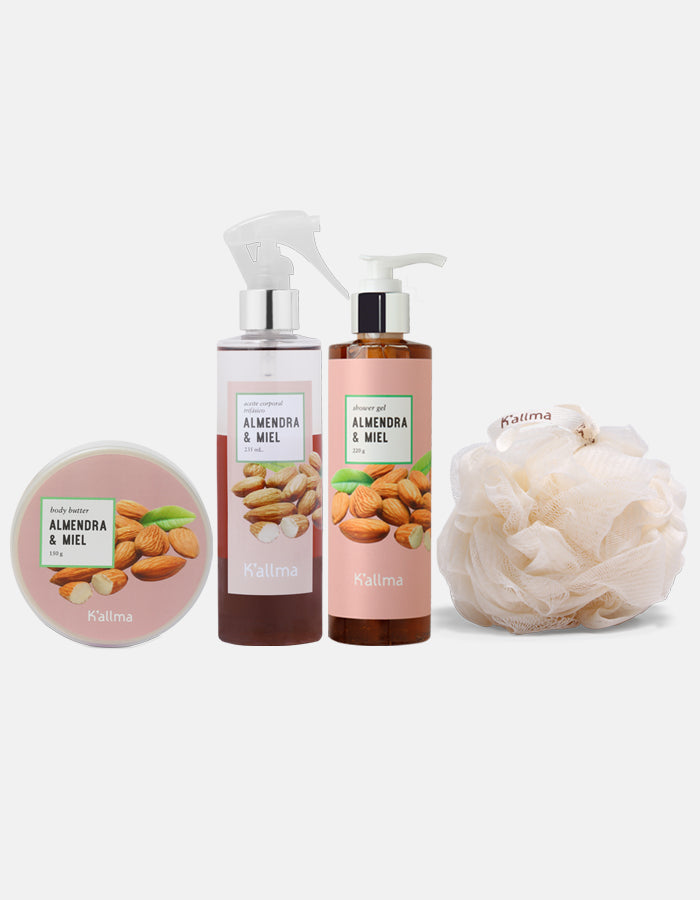 Pack Aceite Trifásico + Jabón Líquido + Body Butter + Esponja