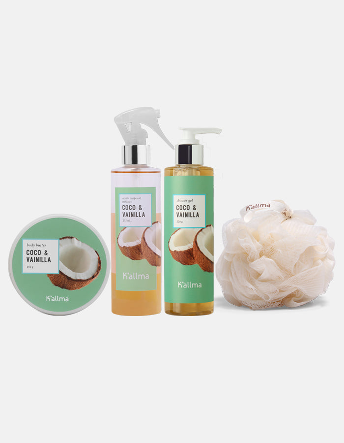 Pack Aceite Trifásico + Jabón Líquido + Body Butter + Esponja