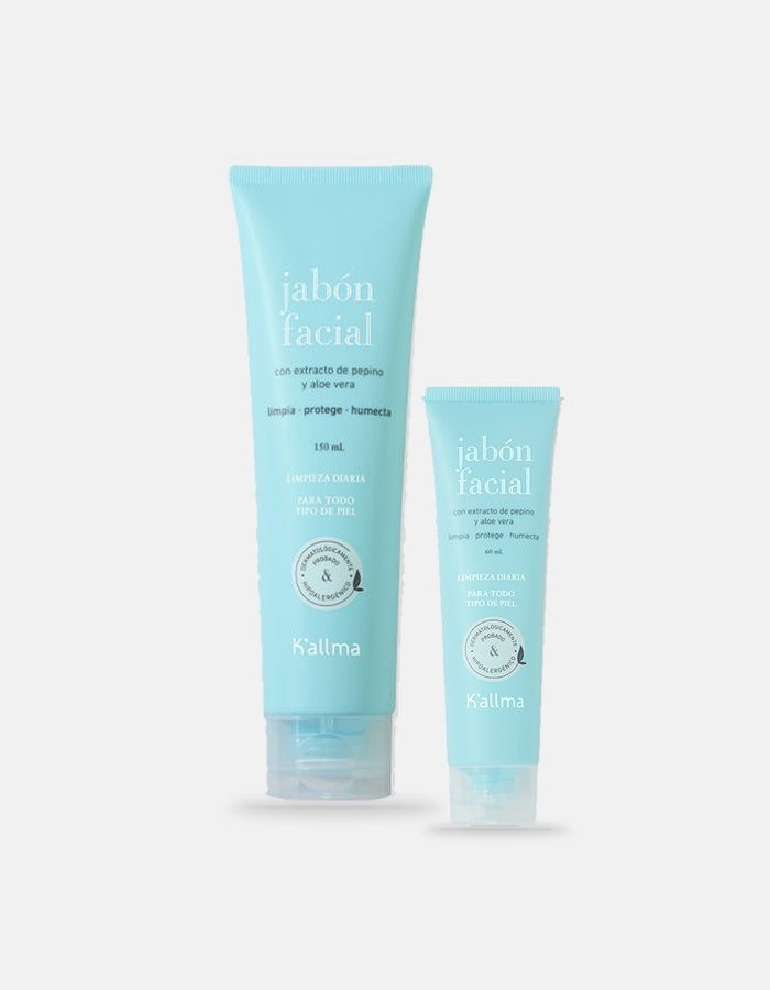 Pack Jabón Líquido Facial + Jabón Facial Mini