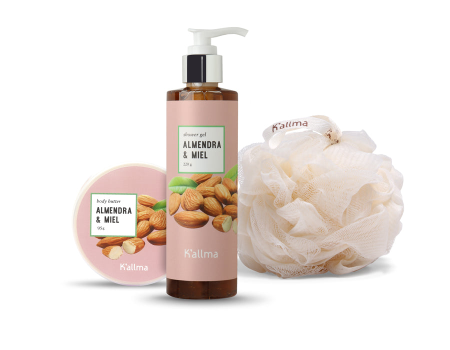 Pack Body Butter Mini + Jabon Liquido + esponja
