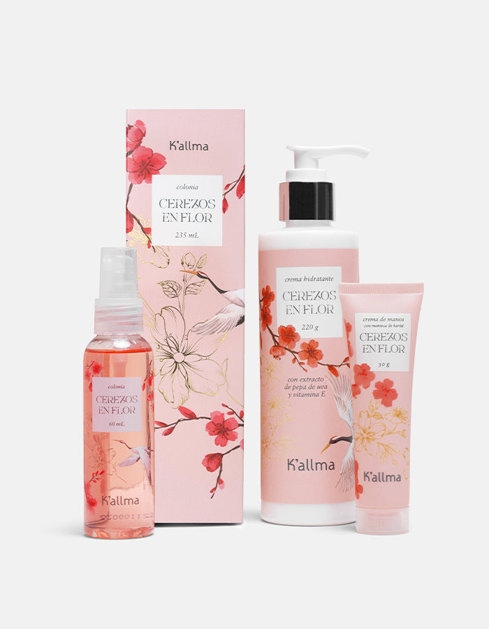 Pack Colonia + Crema Hidratante + Crema de manos + Colonia mini