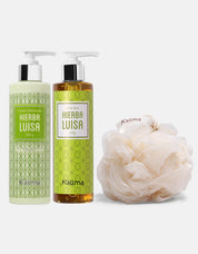 Pack Crema Hidratante + Jabón Líquido + Esponja