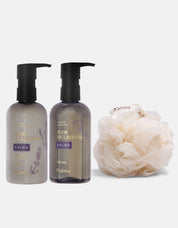 Pack Crema Hidratante + Jabón Líquido + Esponja