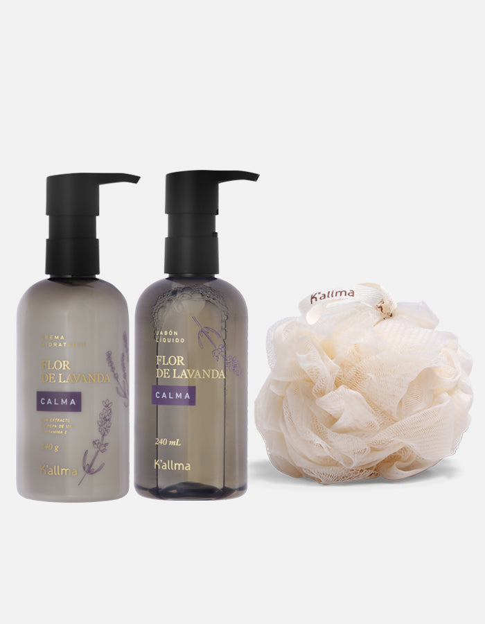 Pack Crema Hidratante + Jabón Líquido + Esponja