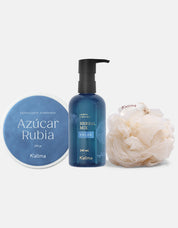 Pack Exfoliante + Jabón Líquido + Esponja