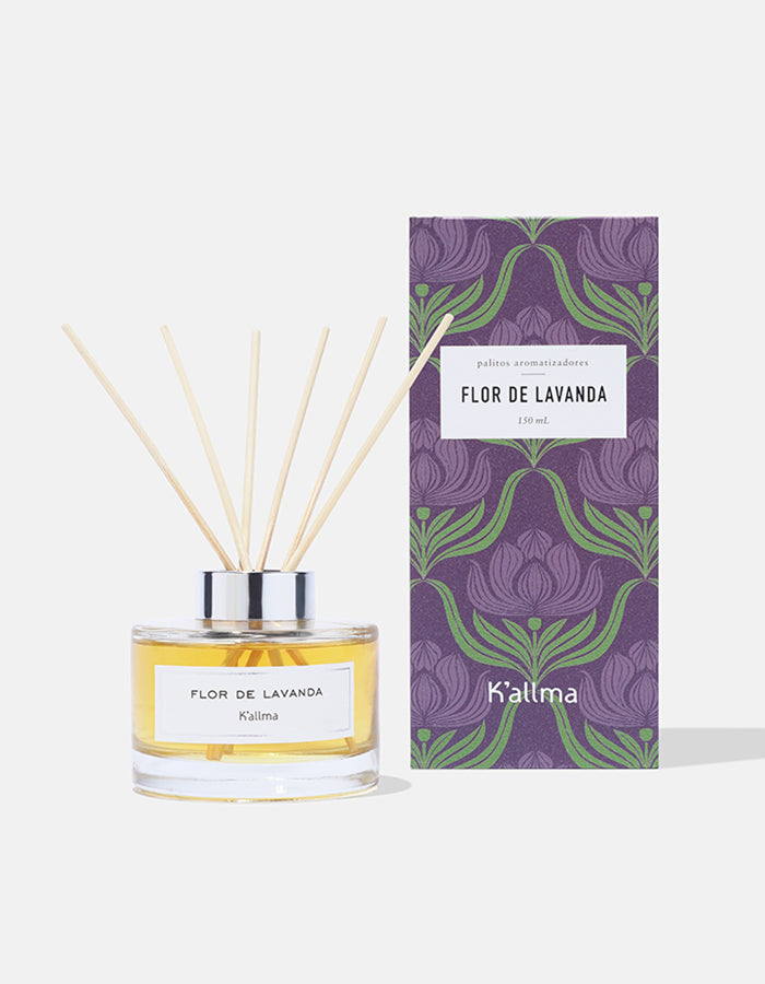 Palitos Aromatizadores Flor de Lavanda