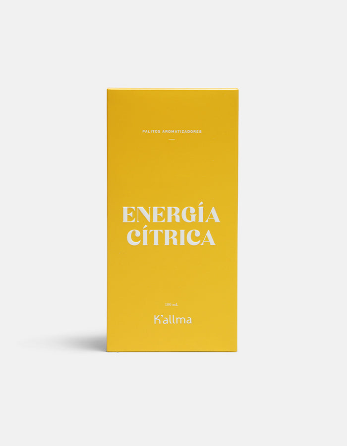 Palitos Aromatizadores Energia Citrica