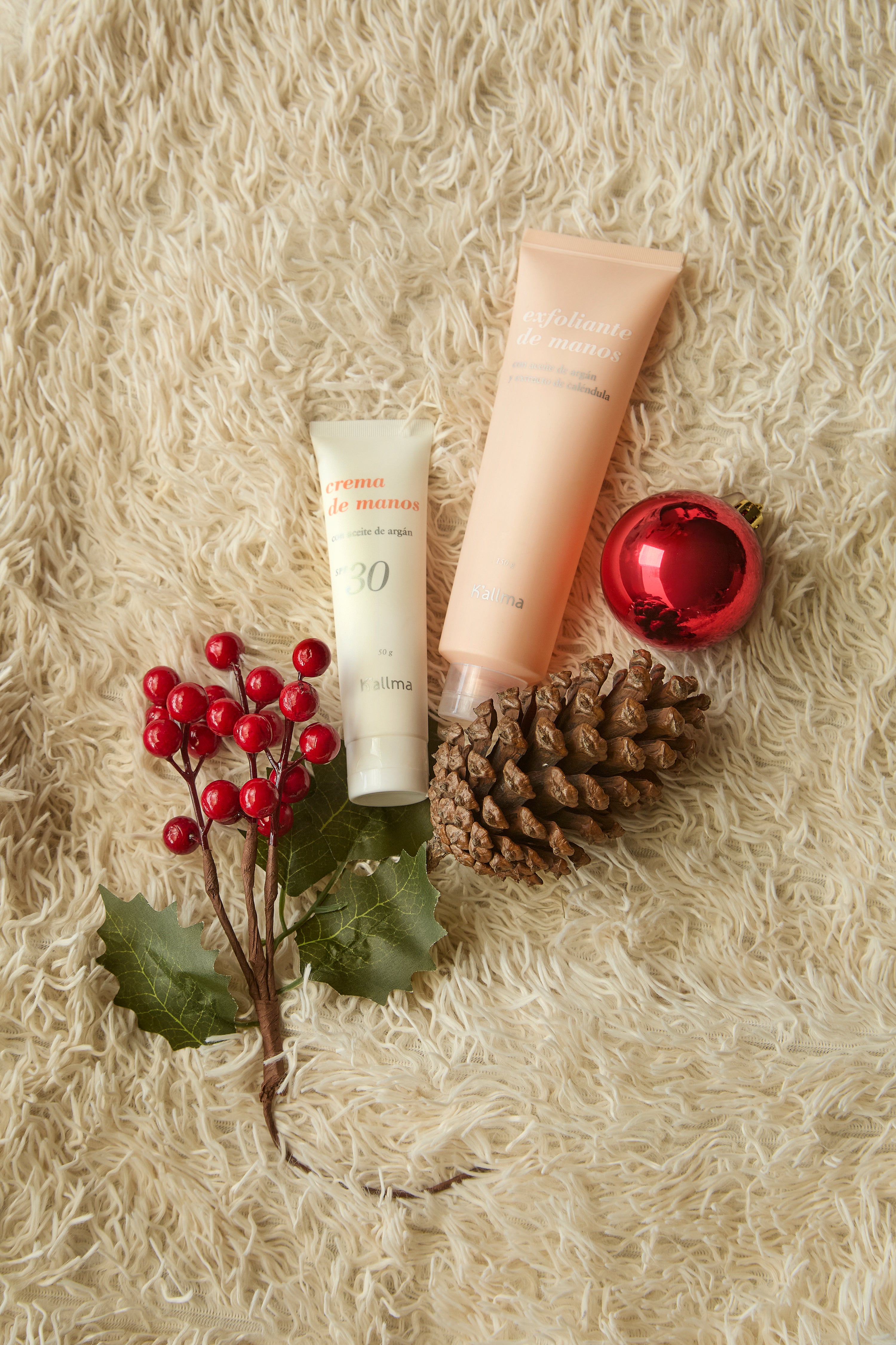 Pack Navidad Manos Navidad: Exfoliante 150gr. + Crema SPF 50g