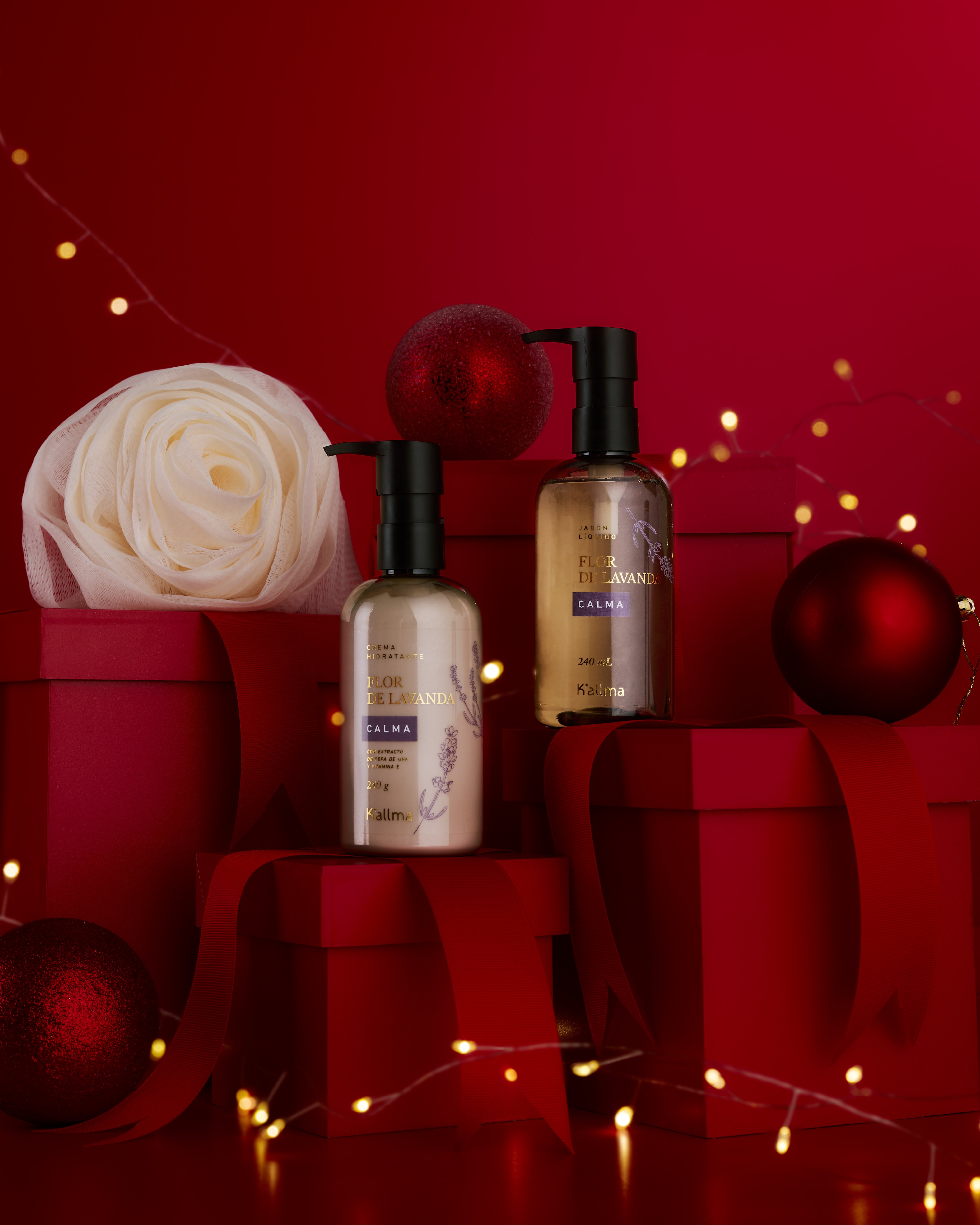 Pack Crema Hidratante + Jabón Líquido + Esponja Flor