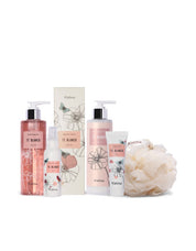 Pack Colonia+ Crema Hidratante + Jabon Liquido + Colonia Mini + Crema de manos + Esponja