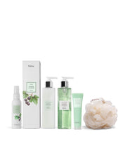 Pack Colonia+ Crema Hidratante + Jabon Liquido + Colonia Mini + Crema de manos + Esponja