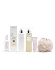 Pack Colonia+ Crema Hidratante + Jabon Liquido + Colonia Mini + Crema de manos + Esponja