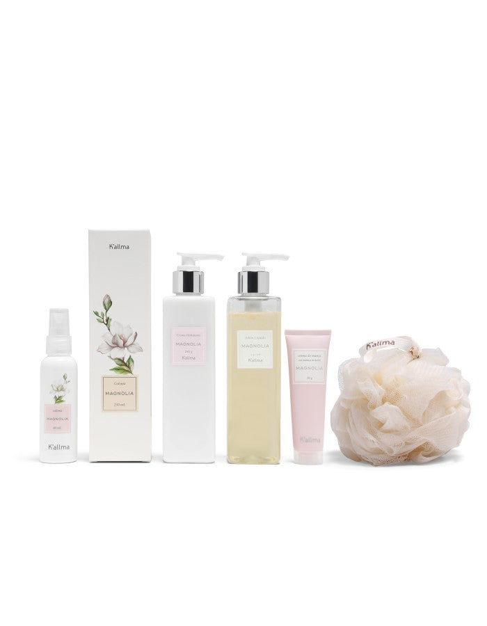 Pack Colonia+ Crema Hidratante + Jabon Liquido + Colonia Mini + Crema de manos + Esponja