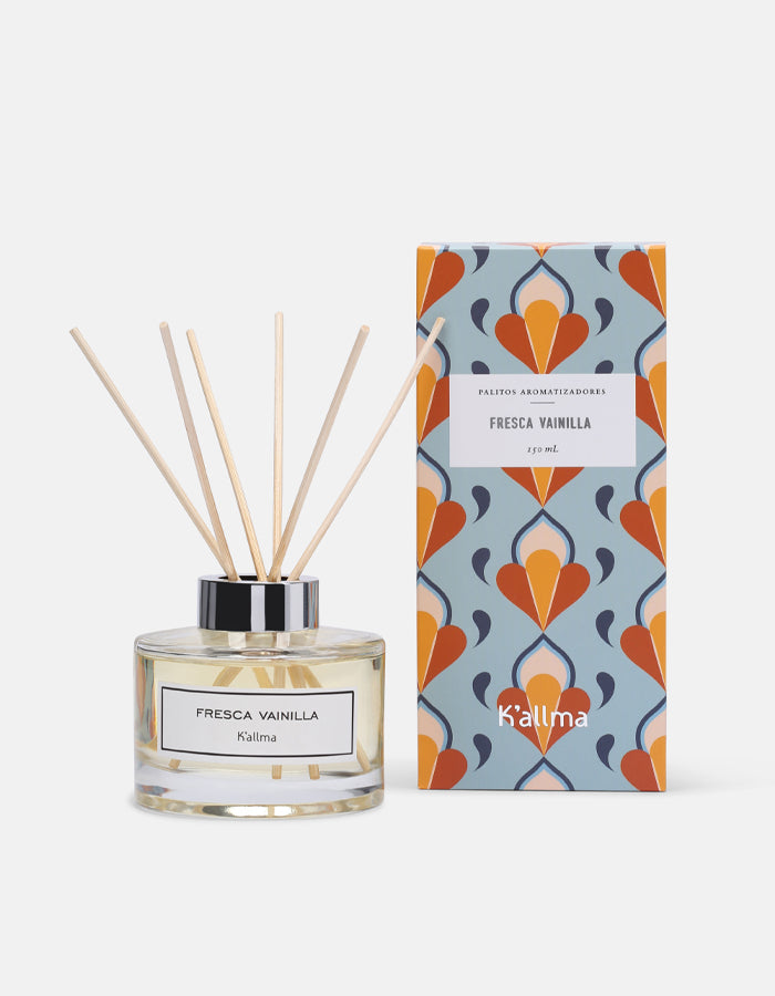 Palitos Aromatizadores de Fresca Vainilla